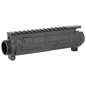 San Tan Tactical STT-15 Pillar billet upper receiver in black showing truss pocket design