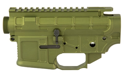 San Tan Tactical STT-15L LT Pillar receiver set in olive drab green with anodized finish