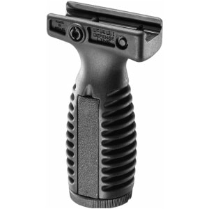 FAB Defense FXTAL4B TL-4 Tactical Vertical Foregrip Ergonomic & Ventilated w/Waterproof Anti Rattle Storage Compartment Black Fiberglass Reinforced Polymer