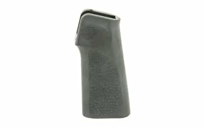 Hogue 15-degree vertical grip for AR-15 in black polymer with Cobblestone texture