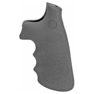 Hogue 19022 overmolded rubber monogrip, black, with finger grooves and cobblestone texture