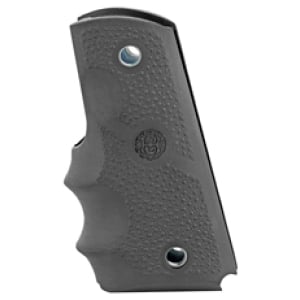 Hogue 43000 rubber grip for 1911 Officer, black cobblestone finish
