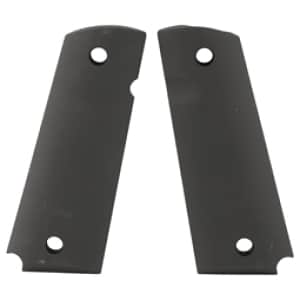 Hogue 45160 aluminum grip panels for 1911 Government in matte black