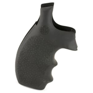 Hogue 62000 Bantam rubber pistol grip for S&W K/L frame round butt, black