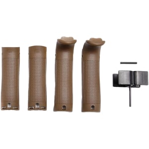 Glock 30867 Dark Earth polymer backstrap and beavertail set for Glock 17/22/34/35