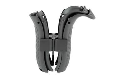 Glock Gen 4 black polymer backstrap and beavertail set compatible with G20/21/40/41