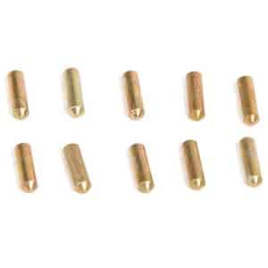 LBE Unlimited AR take down detent 10-pack brass, AR-15 replacement detents