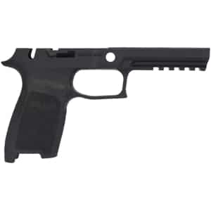 Sig Sauer black polymer grip module with manual safety
