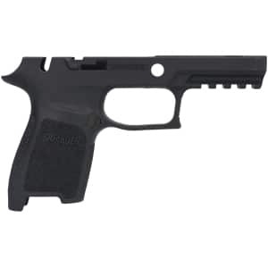 Sig Sauer black polymer grip module for P320 series with manual safety
