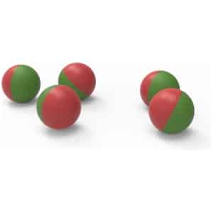 Byrna Technologies 5-pack .68 caliber pepper projectiles tube OC pepper
