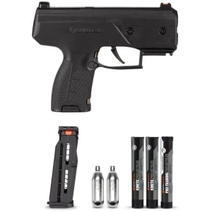 Byrna CL Universal Kit black compact CO2-powered .61 caliber less-lethal launcher with case