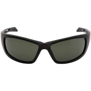Pyramex Venture Howitzer safety glasses with forest gray anti-fog lens and black full frame