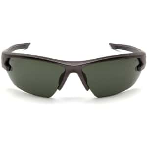Pyramex Semtex 2.0 safety glasses with Forest Gray anti-fog lens and gun metal frame