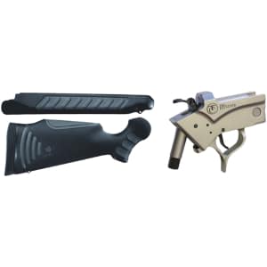 Thompson Center Encore ProHunter stainless receiver with Black FlexTech stock frame