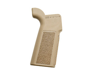 B5 Systems Type 23 P-Grip Flat Dark Earth polymer beavertail grip for AR-15