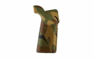 B5 Systems P-Grip 23 Woodland camo polymer AR-15 pistol grip