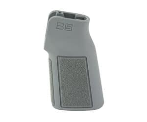 B5 Systems P-Grip 22 K Wolf Gray AR rifle grip side view