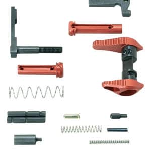 Timber Creek Outdoors ARLPKR lower parts kit red anodized aluminum components