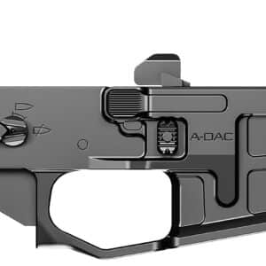 Radian A-DAC 15 billet lower receiver in Radian Black with ambidextrous controls