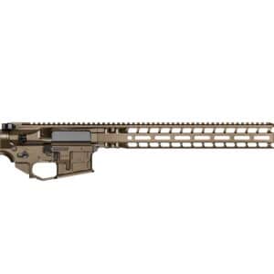 Radian Model 1 builder kit with matching 14-inch brown handguard and AR-15 upper/lower set