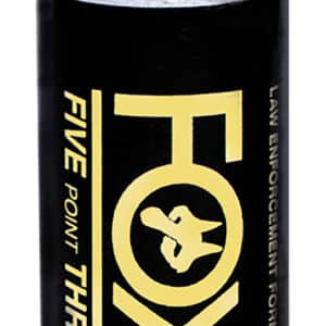 Fox Labs PSP Lock On Grenade 3 oz OC pepper spray, black metal canister