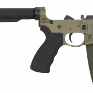 Franklin Armory Libertas built lower receiver, black, 7075-T6 aluminum, hard-coat anodize