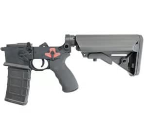 Franklin Armory Libertas BFSIII binary-equipped AR-15 lower, multi-cal, hardcoat anodized black