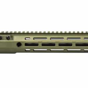 Aero Precision M4E1-T PRO upper receiver group in ODG finish, side view
