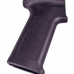 Magpul MOE-SL AK grip in Plum color, aggressive textured polymer