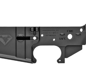 DoubleStar STAR-15 stripped lower receiver with black anodized finish