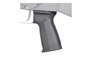 Reptilia CQG AK pistol grip black, reinforced nylon, enhanced beavertail, anti-slip texture, made in USA