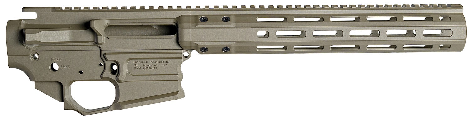 Cobalt Kinetics CK-Pro Receiver Set 6.75-inch FDE upper and lower with handguard