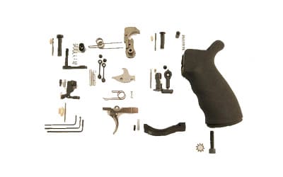 Spikes Tactical SLPK301 Enhanced Lower Parts Kit Black with ST Battle trigger and Ergo grip