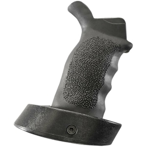 Ergo Tactical Deluxe AR-15 SureGrip rubber grip with adjustable palm shelf, black