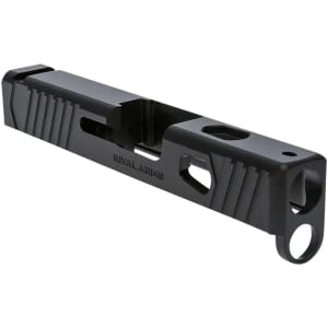 Rival Arms precision replacement slide for Glock 43 A1 in black QPQ finish