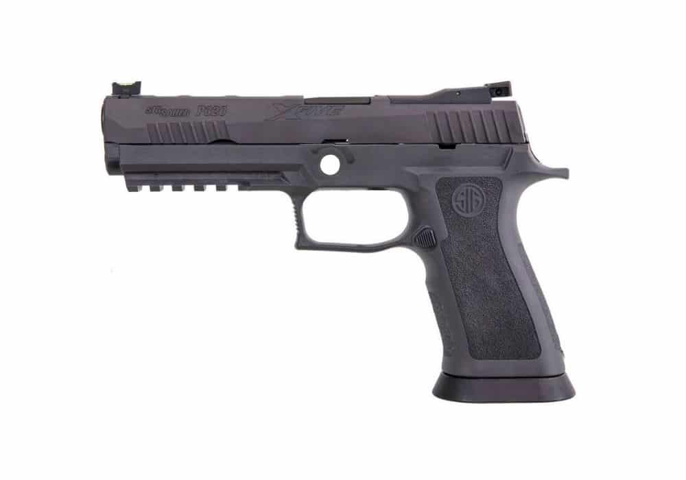 Sig Sauer P320 X5 X-Change Kit 9mm TXG gray slide with fiber-optic front sight