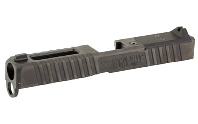 Noveske optics-ready DM slide, DLC black, for Glock pistols with included sights