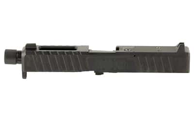 Noveske DM optics-ready slide and Noveske Glock barrel for Glock 19 G4 in DLC black