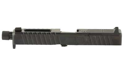 Noveske DM optics-ready slide for Glock 17 G4 in DLC black with threaded barrel