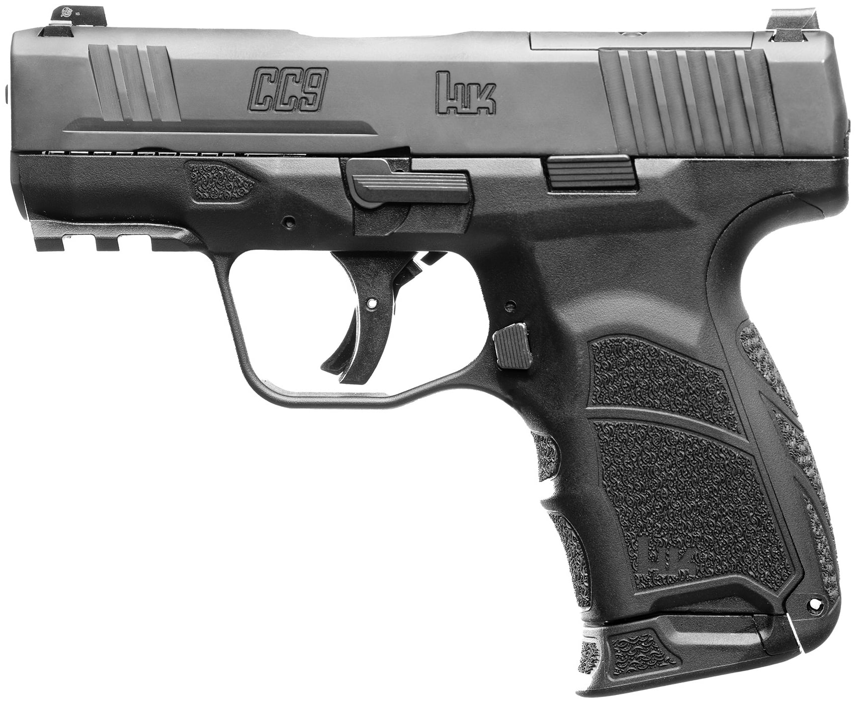 Heckler & Koch CC9 9mm 3.32in barrel optic-ready micro-compact pistol in black