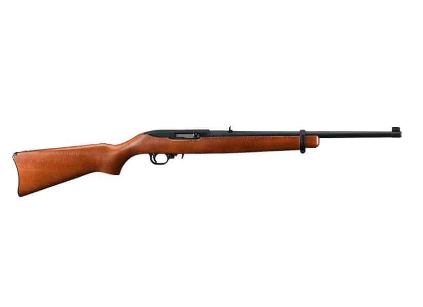Ruger 10/22 Carbine .22 LR 18.5in hardwood stock satin black