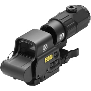 EOTech HHS V EXPS3-4 holographic sight with G45 5x magnifier in black
