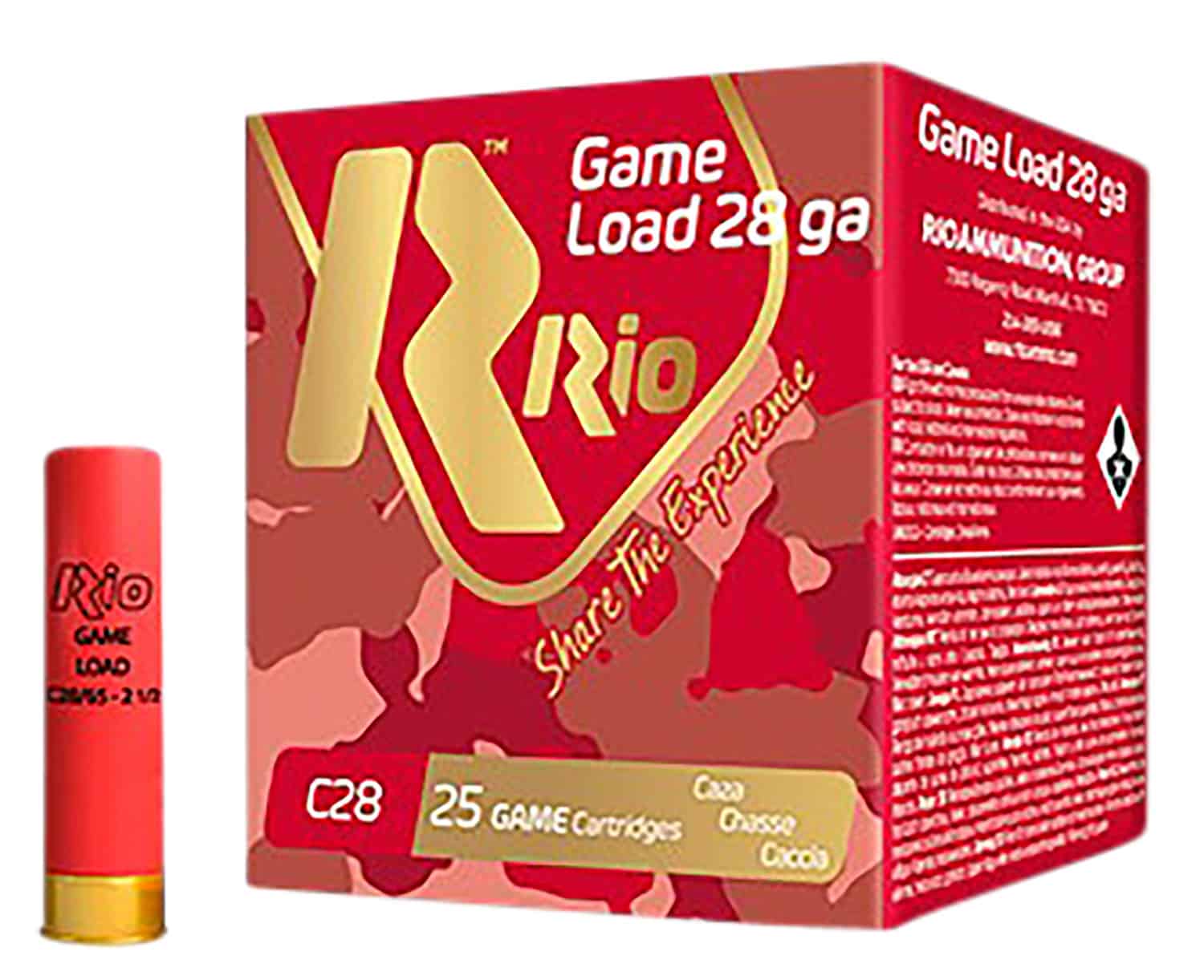 Rio 28 Gauge Brass – 25rd