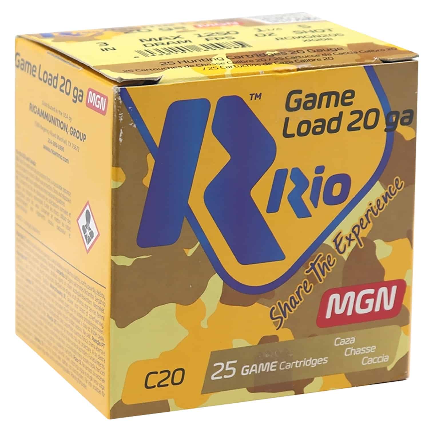 Rio 20 Gauge – 25rd