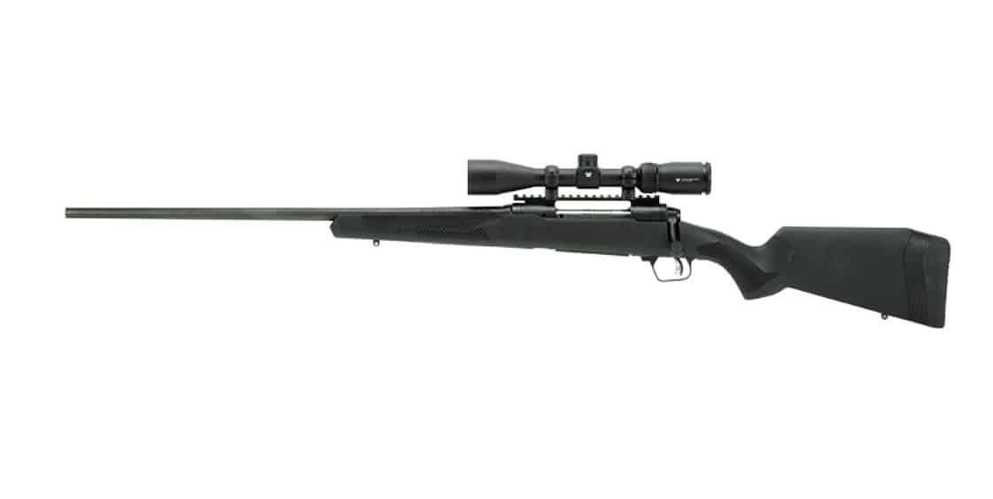 Savage 110 Apex Hunter XP .300 Win Mag left-hand bolt-action rifle with mounted 3-9x40 scope