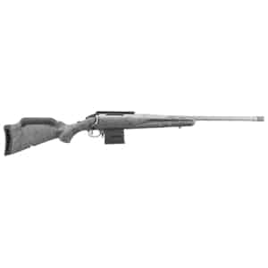 Ruger American Rifle Gen II .223 Rem 20 inch spiral-fluted threaded barrel gray splatter stock