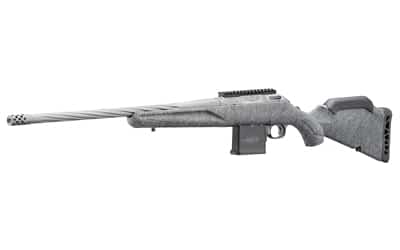 Ruger American Rifle Gen II .223 Rem 20 inch spiral-fluted threaded barrel gray splatter stock