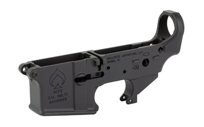 Ballistic Advantage BA15 AR-15 stripped lower receiver, matte black, multi-caliber