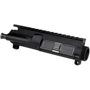 BCM M4 upper receiver assembly, black hard coat anodized, with forward assist and ejection port cover