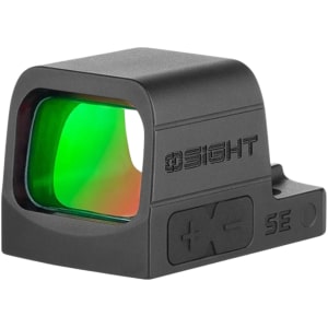 OSight SE RMSC red dot sight 2 MOA dot 32 MOA circle black